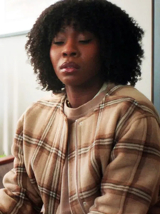 Happy Face Ivy Checkered Jacket