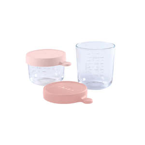 Glass & Silicone conservation jars
