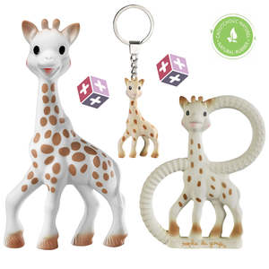 Pacifiers Teethers: Sophie la Girafe Baby shower gift set