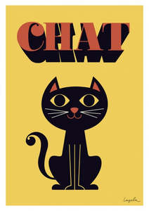 Chat Art Print