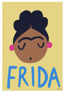 Wolfnoodle: Frida Art Print