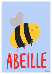 Abeille Art Print