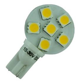 Products: T10 6 LED bulb 8-30v