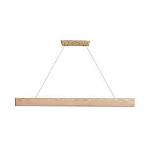 LED Wooden Pendant Light 1.2m 21w