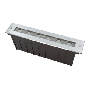 New: Inground or Recessed Uplighter Asymmetric 6x2.2watts 24V DC