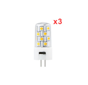 Bulbs Lamps: G4 LED Bulb 3.6w w/ CCT Switch x 3