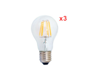 A60 12V LED Filament Lamp 8w x 3