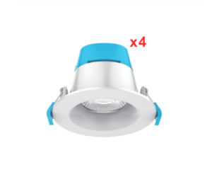 LED Downlight 9watts CCT w/ Built-in Driver x 4