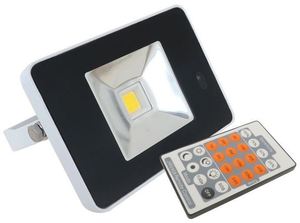 LED Floodlight w/ Motion Sensor 20watts IP65 + Remote Control