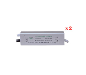 Constant Voltage Driver 12watts (12v/24v) IP67 x 2