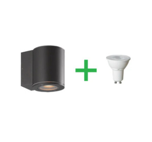 Outdoor LED Light Byron Elite Small w/ GU10 Lamp 1-way