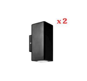 Wall Lights: Outdoor LED Light Byron Small 2-way x 2