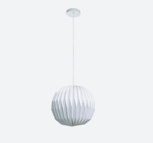 Pendant Light Odin Paper Shade w/ Cordset