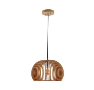 Pendant Light Wooden Leo Small