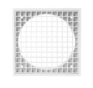 Exhaust Extractor Fan: Ceiling Mounted Inlet Grille