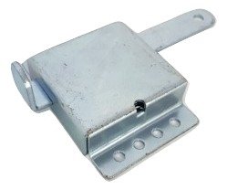 Sectional door internal slide lock
