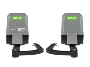 By Supplier: Merlin Swing A 200 Articulated Arm Dual Swing Gate Opener MGADK – LV Low Voltage