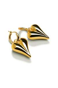 Glowing Heart Earrings (Pair)