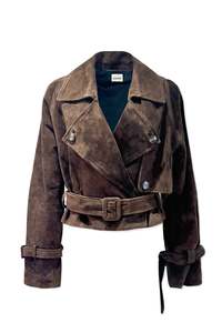 Products: LeDoré Loulou Suede Aviator Jacket