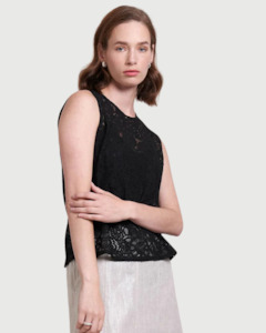 Neris Finer Things Lace Top