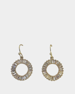 Jewellery: Beau Pizzaz Circle Earrings