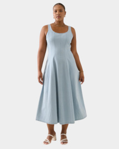 Isle of Mine Sofie Denim Tank Dress