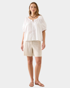 Isle of Mine Nilsa Button Top