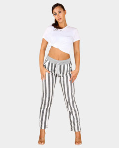 Pants: Beau Denver Wide Stripe Trousers