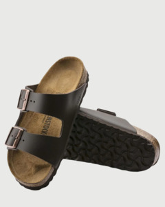 Birkenstock Arizona Dark Brown in smooth leather