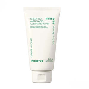 Products: INNISFREE Green Tea Amino Hydrating Cleansing Foam