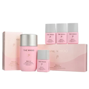 Skincare: THE WHOO – Gongjinhyang Hydrating Sunscreen Fluid Special Set