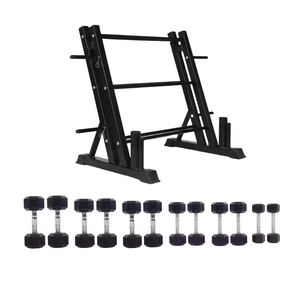 Dumbbell Set 131KG with Multi-Function Rack
