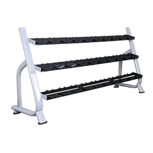 Three Tier 15 Pairs Dumbbell Rack Commercial - Lee Warehouse