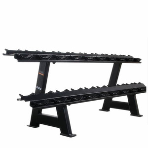 Products: Dumbbells Rack Two-Tier 10 pairs Commercial Rack - Lee Warehouse