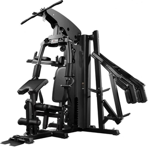 Multi-Function 3 Station Home Gym with 75kg Weights - Lee Warehouse