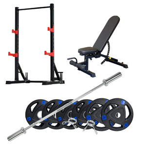 Squat Rack Set & 100KG Weight and 500lb barbell