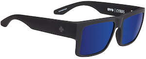 200 250: SPY Sunglass Cyrus - Soft Matte Black