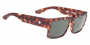 Sunglass: SPY Sunglass Cyrus - Soft Matte Camo Tort