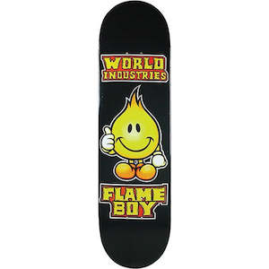 World Industries: World Ind - Solid Gold Flame Boys Deck
