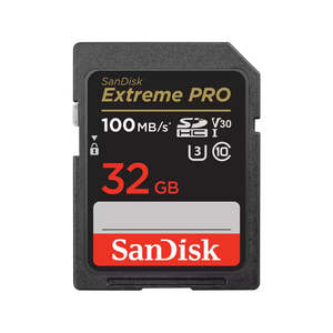 Sd Cards: SANDISK EXTREME PRO SDHC 32GB 100MB/S UHS-I MEMORY CARD