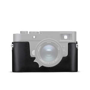 LEICA M11-D HALFCASE LEATHER BLACK