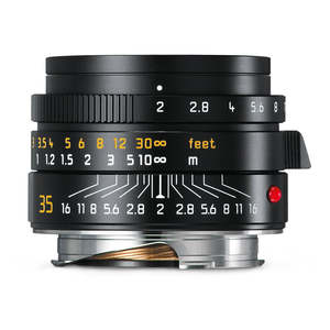 M Lenses: LEICA SUMMICRON-M 35MM F2 ASPH BLACK