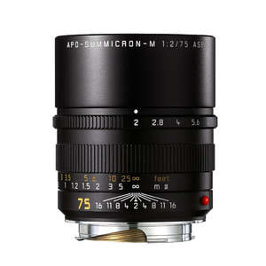 M Lenses: LEICA APO-SUMMICRON-M 75MM F2 ASPH