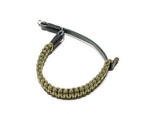 Tl Bags Cases Straps 1: LEICA PARACORD HANDSTRAP BLACK/OLIVE