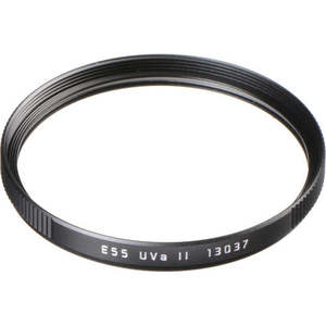 Uv Filters: LEICA LEICA FILTER UVA II E55 BLACK