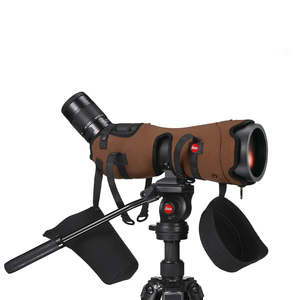 Spotting Scope Accessories: LEICA SPOTTING SCOPE COVER APO TELEVID 65 W NEOPRENE BROWN
