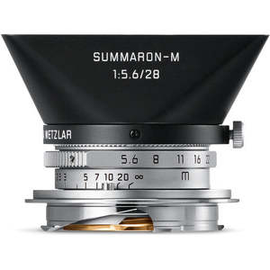 M Lenses Accessories: LEICA LENS HOOD M 28 F5.6 BRASS ANO