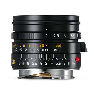 LEICA SUMMICRON-M 28MM F2 ASPH BLACK (EX-DISPLAY UNIT)