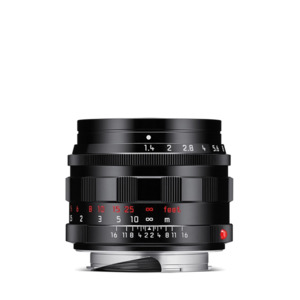 LEICA SUMMILUX-M 50MM F1.4 GLOSSY BLACK PAINT FINISH PRE-ORDER