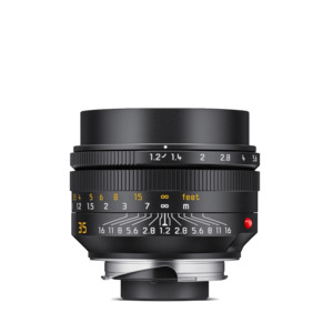 M Lenses: LEICA NOCTILUX-M 35MM F1.2 ASPH BLACK ANODIZED FINISH PRE-ORDER